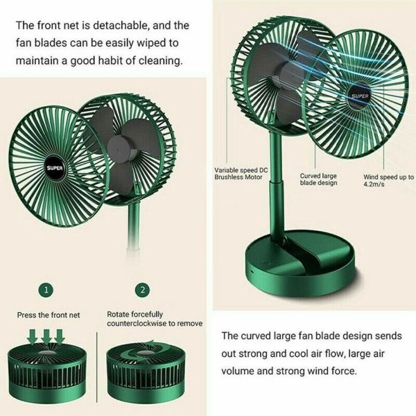 Portable USB folding Fan